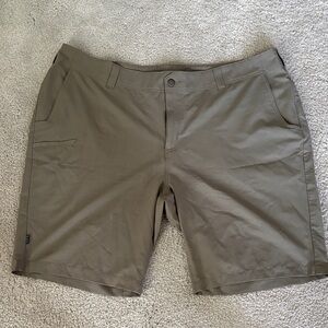5.11 Tactical Men's Khaki Flat Front Shorts